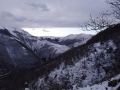 Monti Sibillini in de sneeuw, bij Bolognola